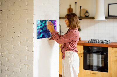 Magnetická tabuľa na stenu geometrické útvary