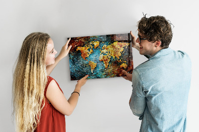 Magnetická tabuľa na stenu Svet chaosu