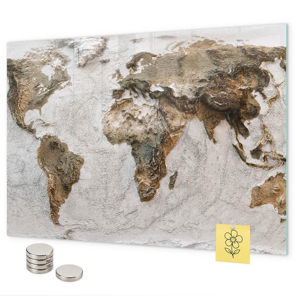 Magnetická tabuľa Mapa starého sveta