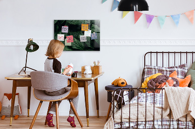 Magnetická tabuľa na stenu Tropická monstera