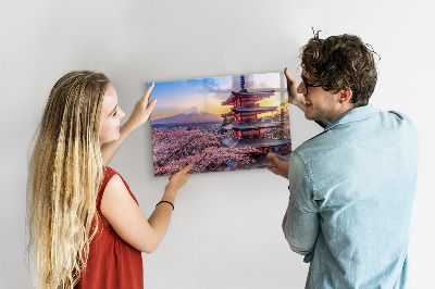 Magnetická tabuľa japonská konštrukcia