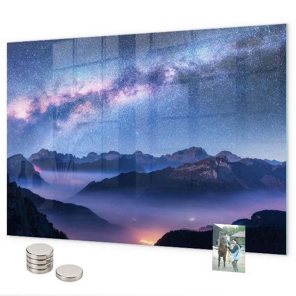 Magnetická tabuľa mliečna dráha
