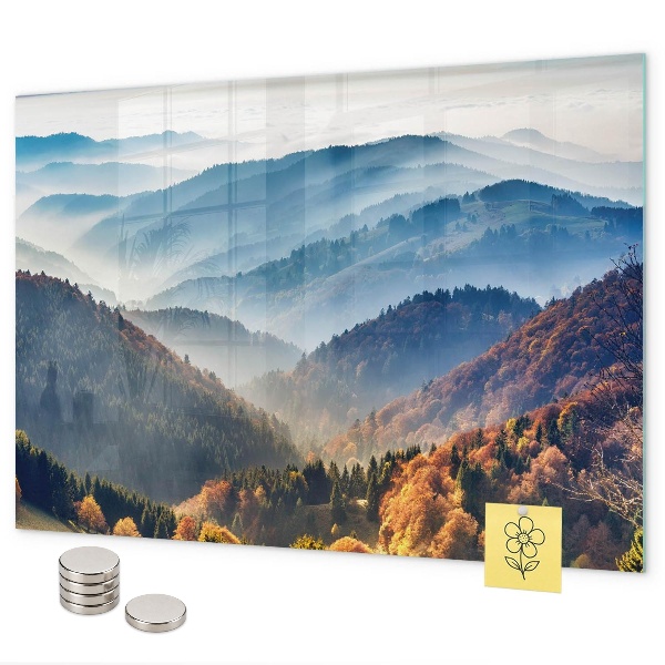 Magnetická tabuľa na stenu Horská krajina