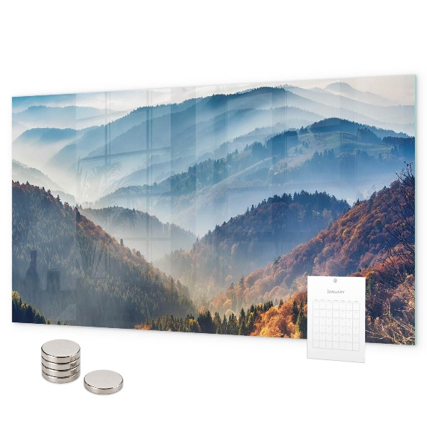 Magnetická tabuľa na stenu Horská krajina