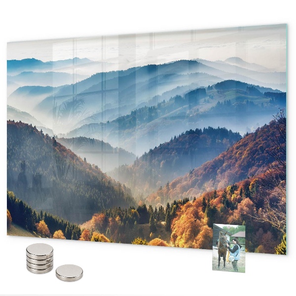 Magnetická tabuľa na stenu Horská krajina