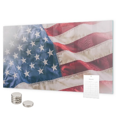 Magnetická tabuľa na stenu Americká vlajka