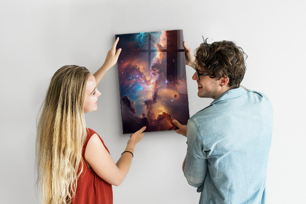 Magnetická tabuľa na magnetky Galaxický priestor