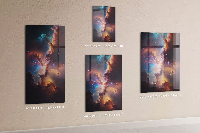 Magnetická tabuľa na magnetky Galaxický priestor