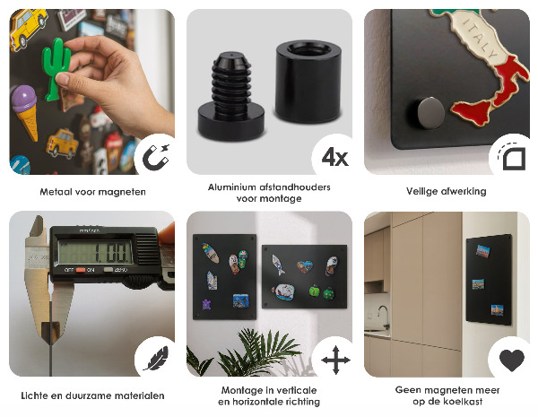 Závesná tabuľa na magnetky z dovolenky