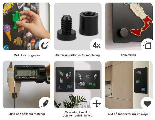 Závesná tabuľa na magnetky z dovolenky