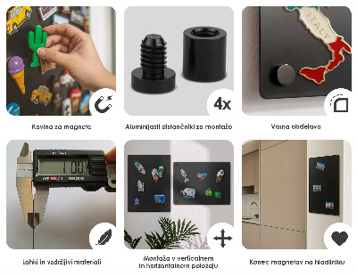 Závesná tabuľa na magnetky z dovolenky