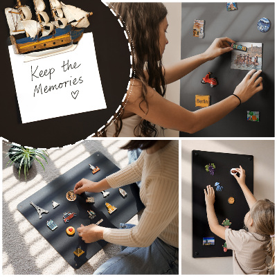 Závesná tabuľa na magnetky z dovolenky