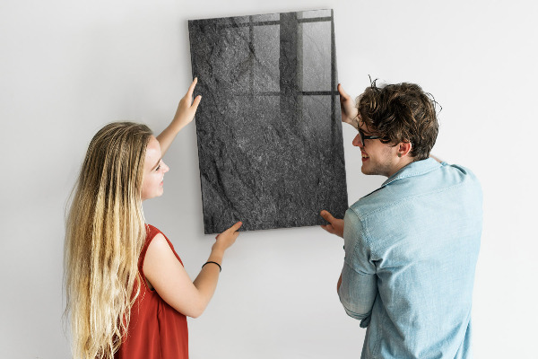 Magnetická popisovateľná tabuľa Moderná tabuľa na poznámky a fotografie