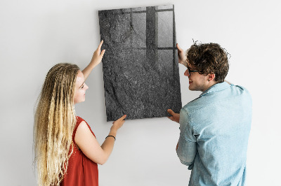 Magnetická popisovateľná tabuľa Moderná tabuľa na poznámky a fotografie