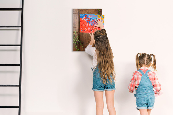 Kresliaca magnetická tabuľa Štýlová tabuľa na fotografie a poznámky
