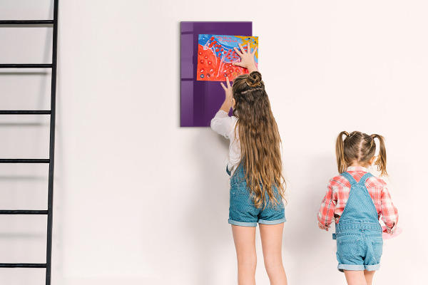 Magnetická popisovateľná tabuľa Farebná tabuľa na poznámky a fotografie