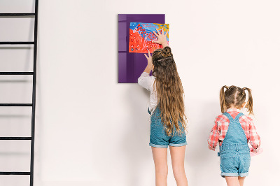 Magnetická popisovateľná tabuľa Farebná tabuľa na poznámky a fotografie