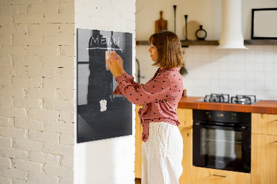 Magnetická popisovateľná tabuľa Tabuľa na poznámky a fotografie