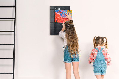 Magnetická popisovateľná tabuľa Tabuľa na poznámky a fotografie