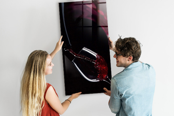 Magnetická popisovateľná tabuľa Magnetická tabuľa na fotografie a poznámky
