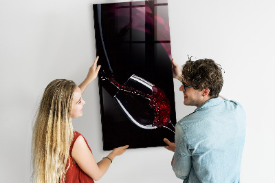 Magnetická popisovateľná tabuľa Magnetická tabuľa na fotografie a poznámky