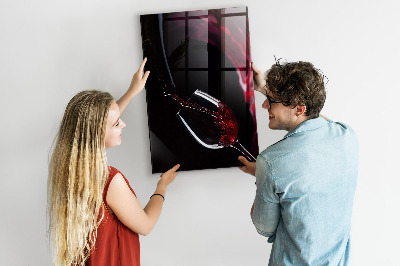 Magnetická popisovateľná tabuľa Magnetická tabuľa na fotografie a poznámky