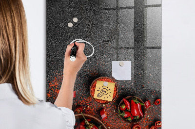 Magnetická popisovateľná tabuľa Pripomienky z Pepper Kitchen