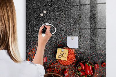 Magnetická popisovateľná tabuľa Pripomienky z Pepper Kitchen