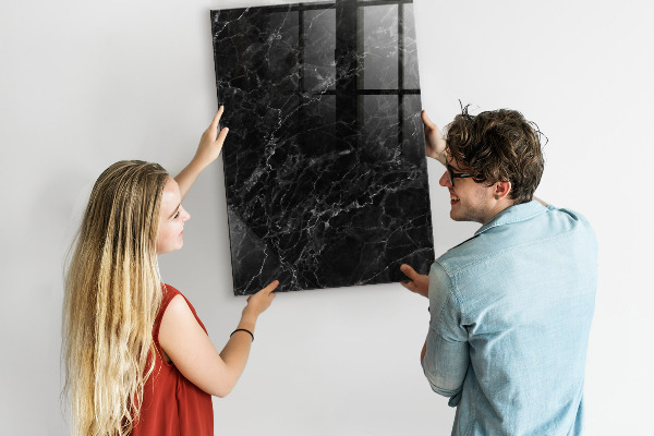Magnetická popisovateľná tabuľa Moderná tabuľa na poznámky a fotografie