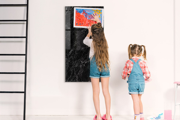 Magnetická popisovateľná tabuľa Moderná tabuľa na poznámky a fotografie