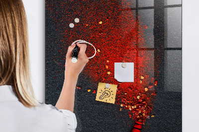 Kresliaca magnetická tabuľa Kreatívne miesto pre spomienky a fotografie