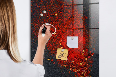 Kresliaca magnetická tabuľa Kreatívne miesto pre spomienky a fotografie