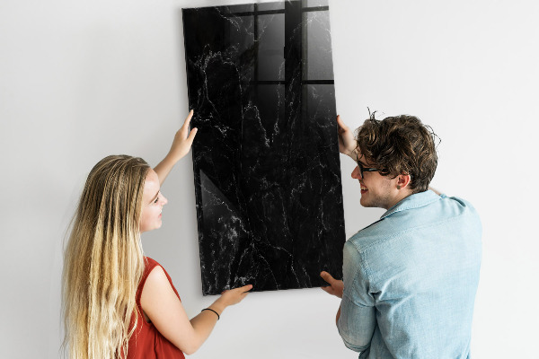 Magnetická popisovateľná tabuľa Štýlová tabuľa na poznámky a fotografie