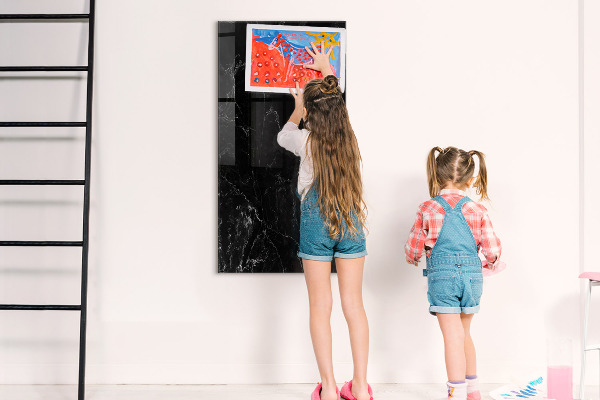 Magnetická popisovateľná tabuľa Štýlová tabuľa na poznámky a fotografie