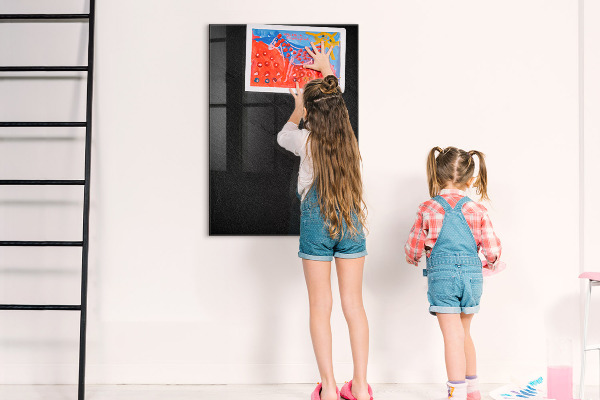 Magnetická popisovateľná tabuľa Moderná tabuľa na poznámky a fotografie
