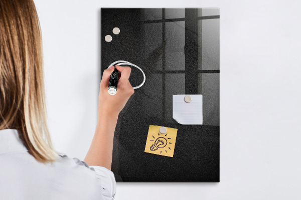 Magnetická popisovateľná tabuľa Moderná tabuľa na poznámky a fotografie