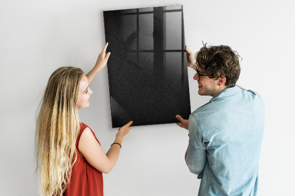 Magnetická popisovateľná tabuľa Moderná tabuľa na poznámky a fotografie