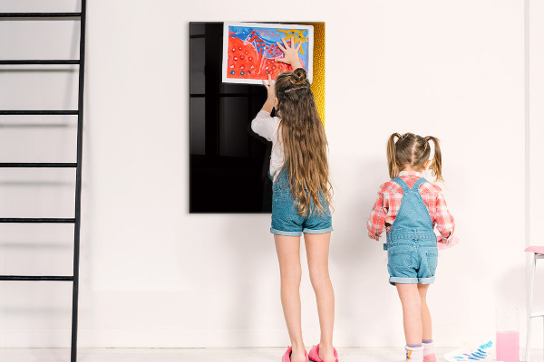 Magnetická popisovateľná tabuľa Magnetická tabuľa na poznámky a fotografie