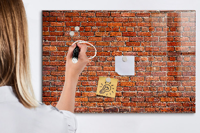 Magnetická popisovateľná tabuľa Magnetická tabuľa na fotografie a poznámky