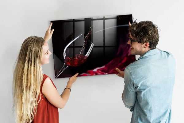Magnetická popisovateľná tabuľa Kreatívne miesto pre spomienky a fotografie