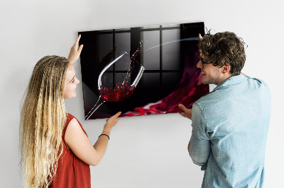 Magnetická popisovateľná tabuľa Kreatívne miesto pre spomienky a fotografie