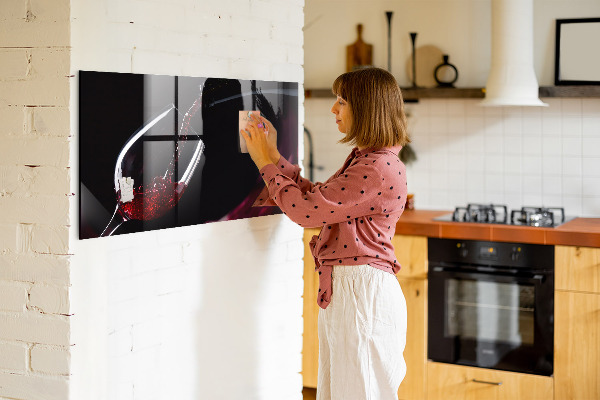 Magnetická popisovateľná tabuľa Kreatívne miesto pre spomienky a fotografie