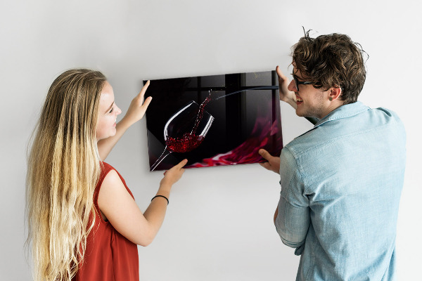 Magnetická popisovateľná tabuľa Kreatívne miesto pre spomienky a fotografie