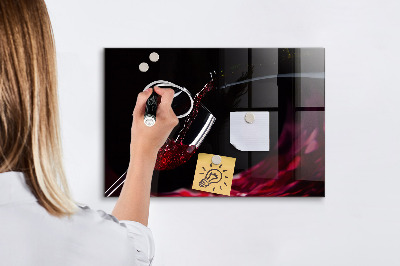 Magnetická popisovateľná tabuľa Kreatívne miesto pre spomienky a fotografie