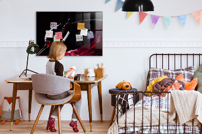 Magnetická popisovateľná tabuľa Kreatívne miesto pre spomienky a fotografie