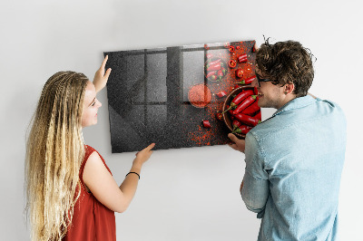 Magnetická popisovateľná tabuľa Útulné spomienky z kuchyne a prírody