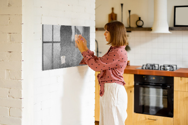 Kresliaca magnetická tabuľa Nástenka s magnetmi a fotografiami