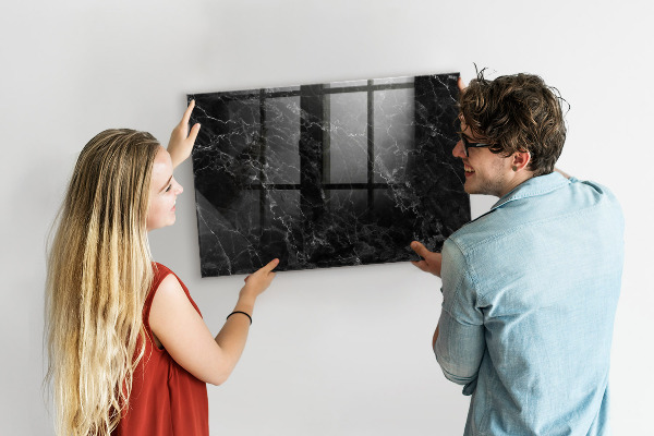 Magnetická popisovateľná tabuľa Moderná tabuľa na poznámky a fotografie