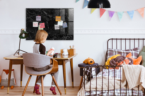 Magnetická popisovateľná tabuľa Moderná tabuľa na poznámky a fotografie