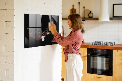 Kresliaca magnetická tabuľa Kreatívna nástenka na zobrazovanie fotografií